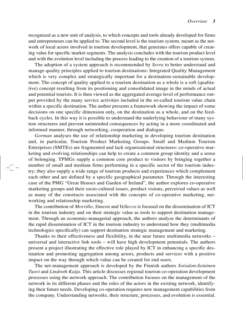 image for page Tourism Local Systems and Networking Advances in Tourism Research