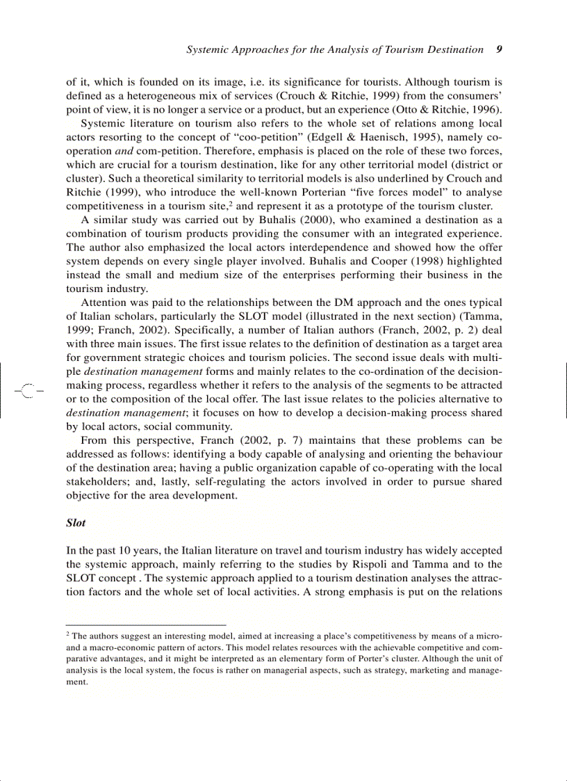 image for page Tourism Local Systems and Networking Advances in Tourism Research