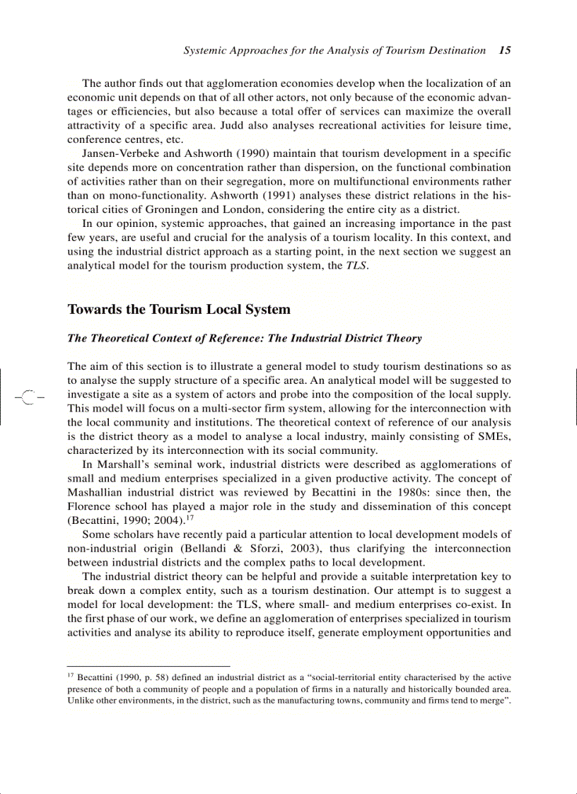 image for page Tourism Local Systems and Networking Advances in Tourism Research