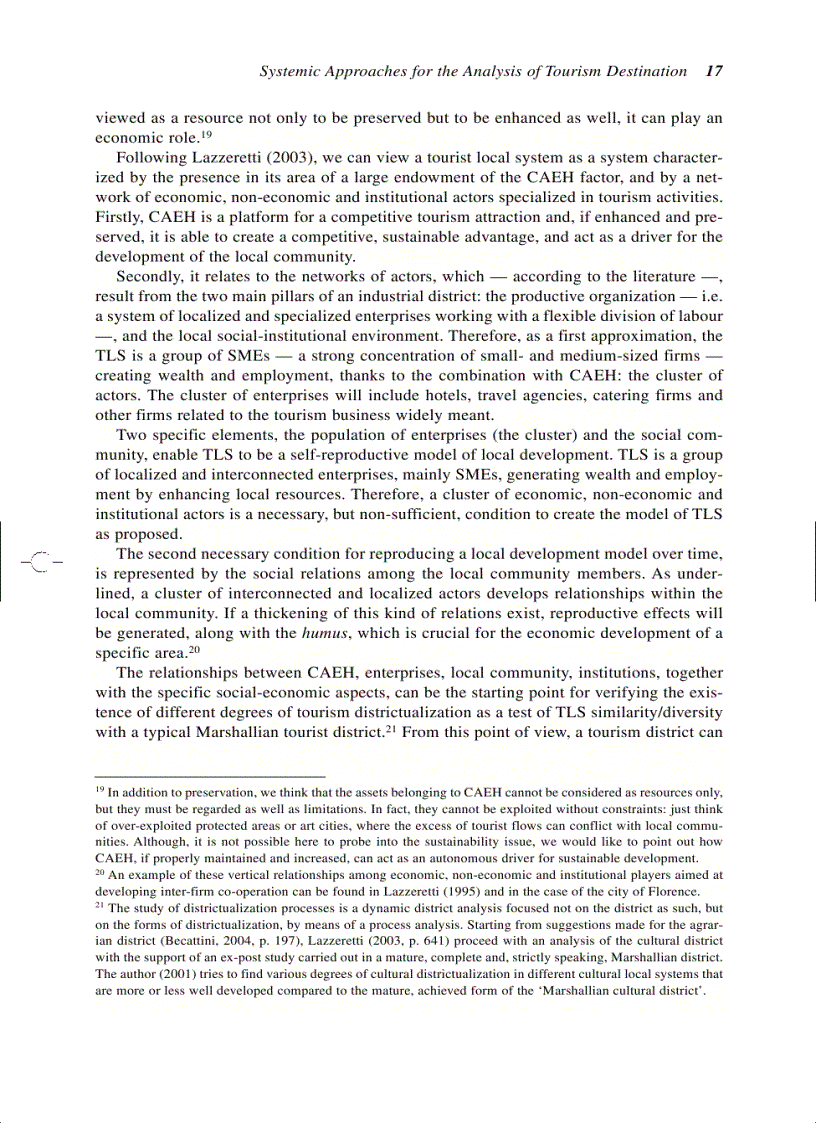 image for page Tourism Local Systems and Networking Advances in Tourism Research