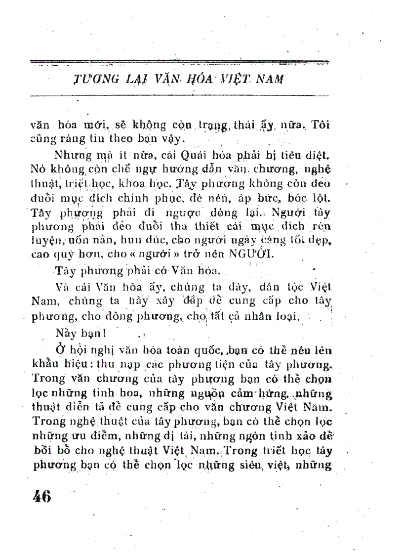 image for page Tương lai văn hoá Việt Nam