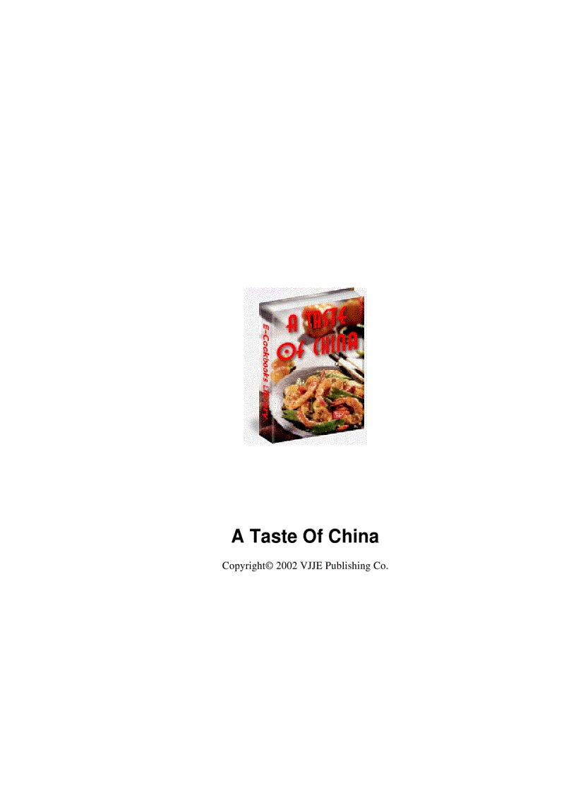 image for page A Taste Of China
