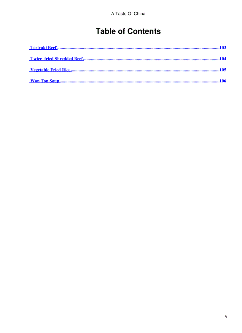 image for page A Taste Of China