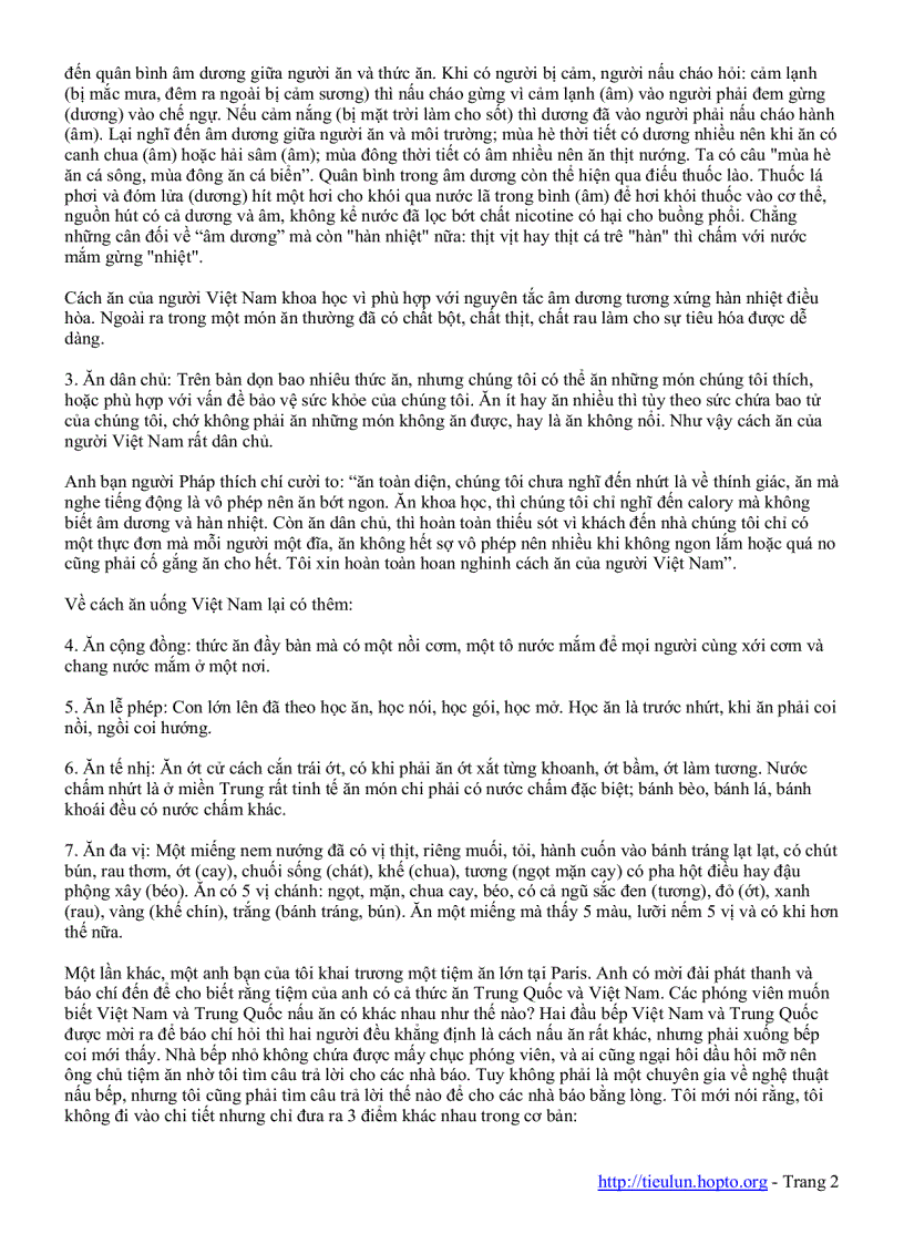 image for page Bàn Về Cách Nấu Ăn Và Cách Ăn Của Người Việt Nam