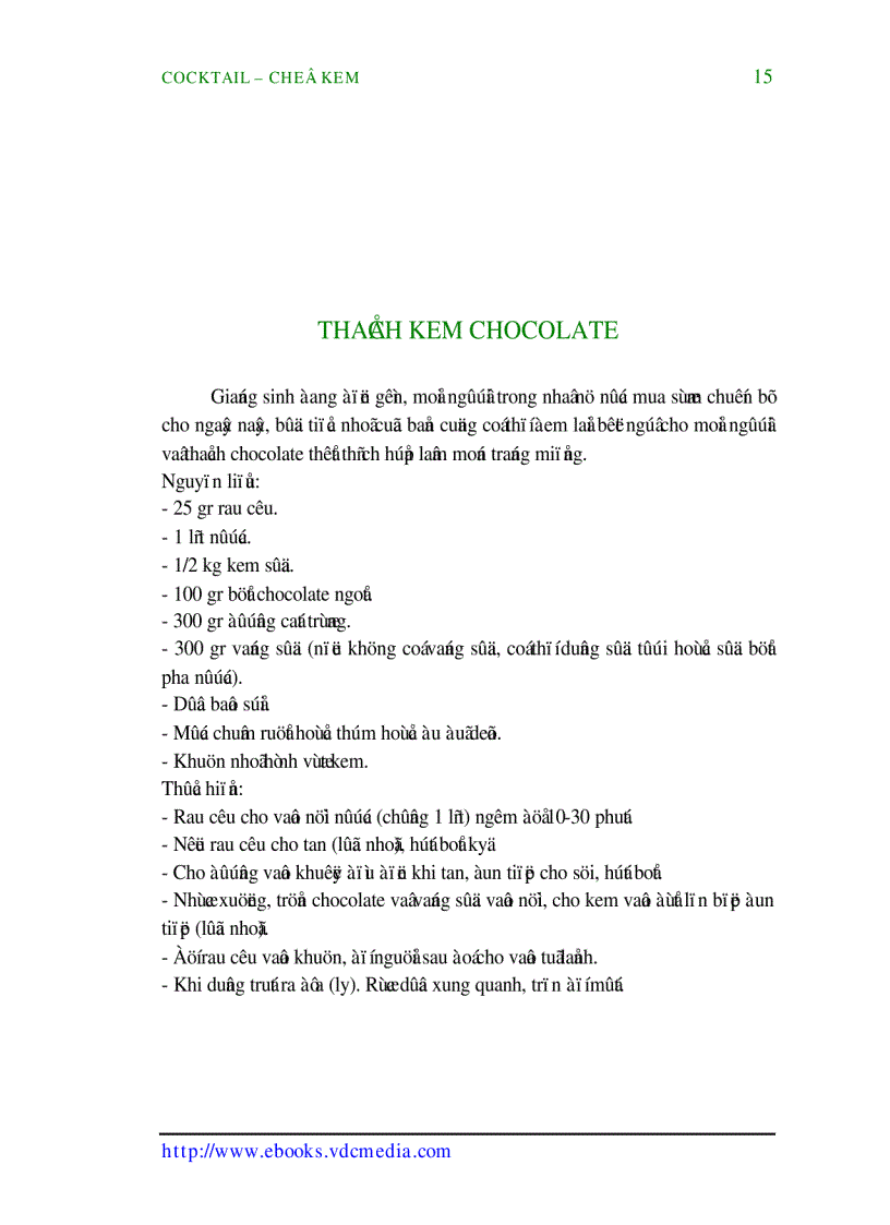 image for page Coctail Chế Kem Quyển II