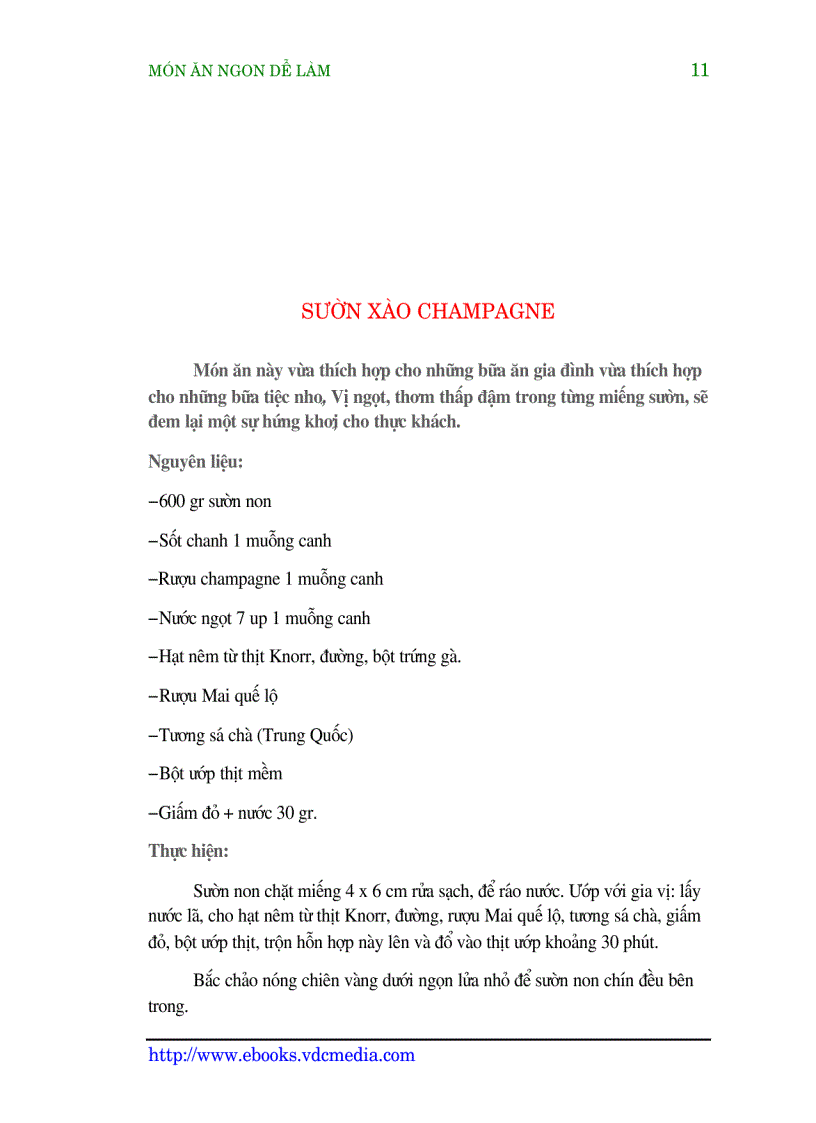 image for page Món Ăn Ngon Dễ Làm