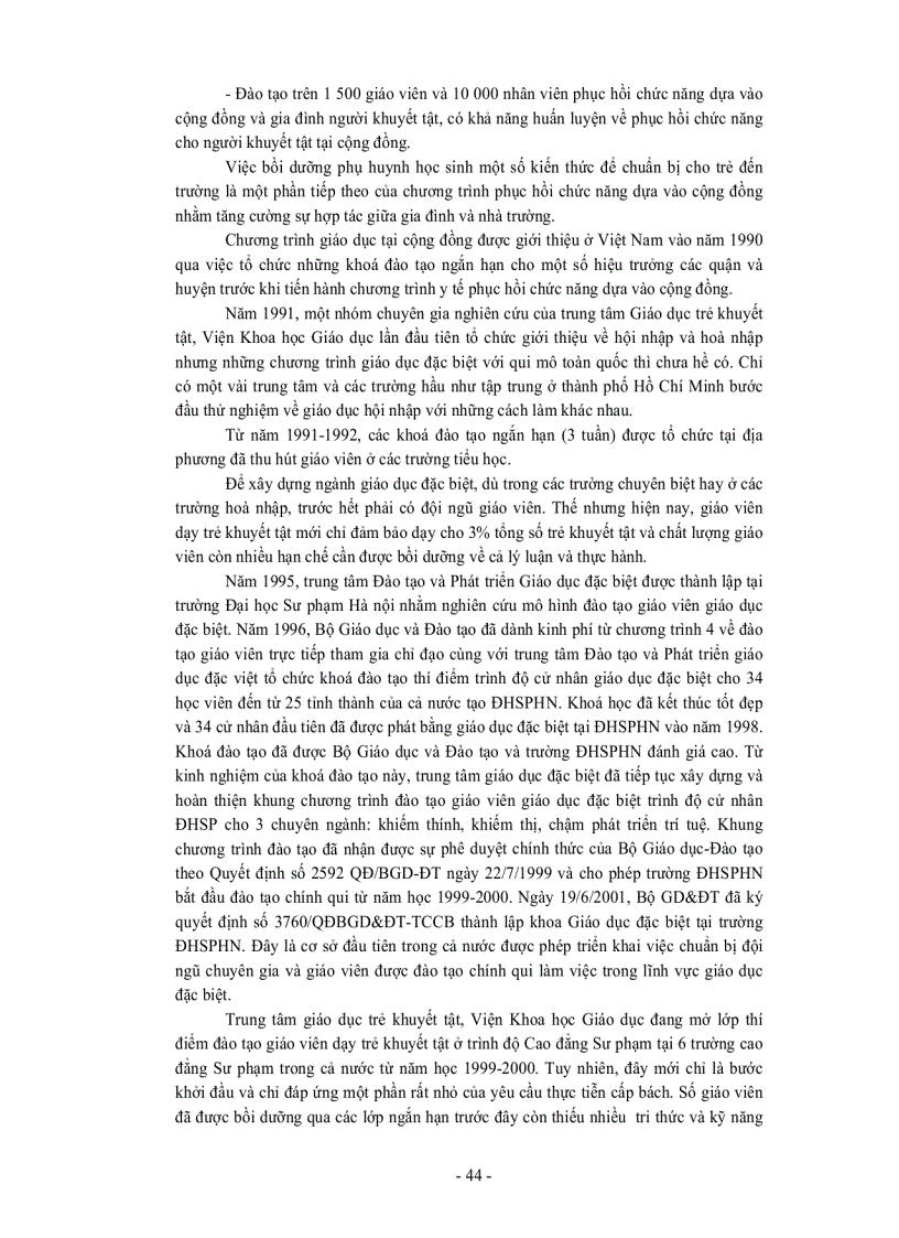 image for page Đại Cương Về Giáo Dục Trẻ Khiếm Thính