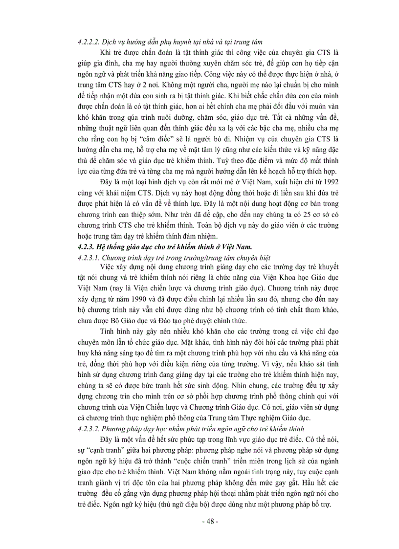 image for page Đại Cương Về Giáo Dục Trẻ Khiếm Thính