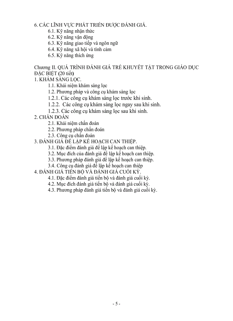 image for page Đánh giá trẻ khuyết tật trong giáo dục đặc biệt