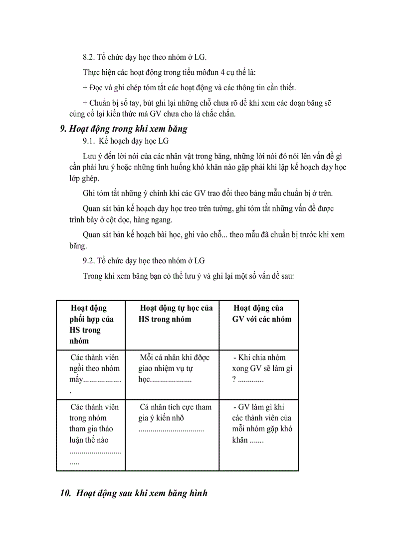 image for page Dạy Học Lớp Ghép Một Hình Thức Tổ Chức Dạy Học