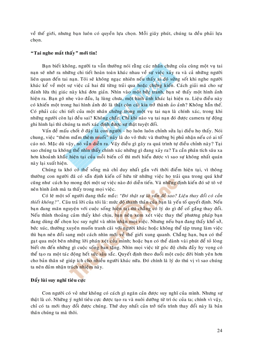 image for page Khi Ta Thay Đổi Thế Giới Sẽ Đổi Thay