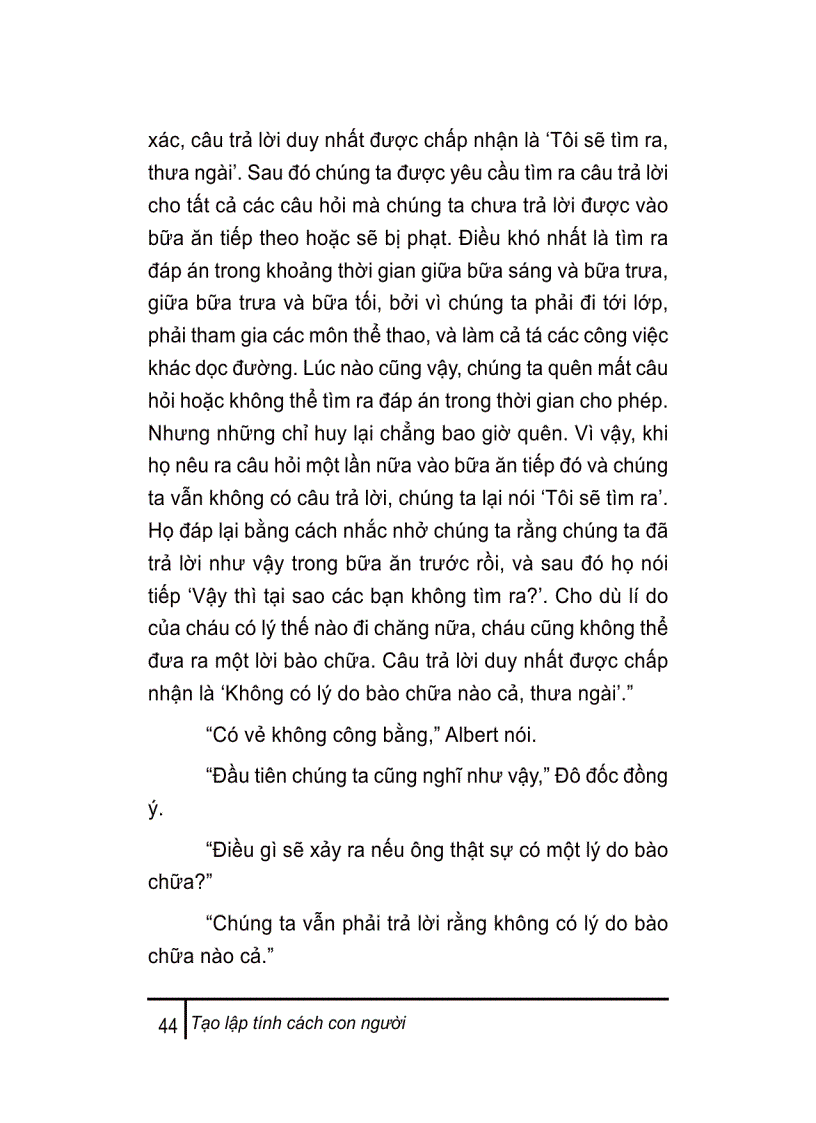 image for page Tạo Lập Tính Cách Cho Con Người