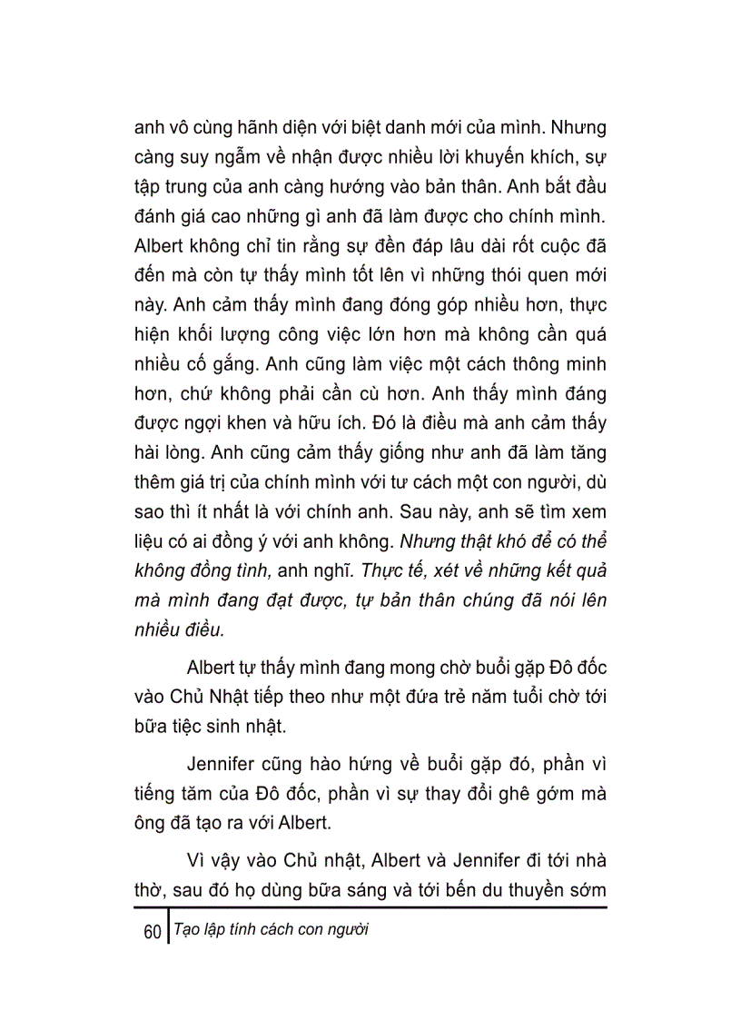 image for page Tạo Lập Tính Cách Cho Con Người