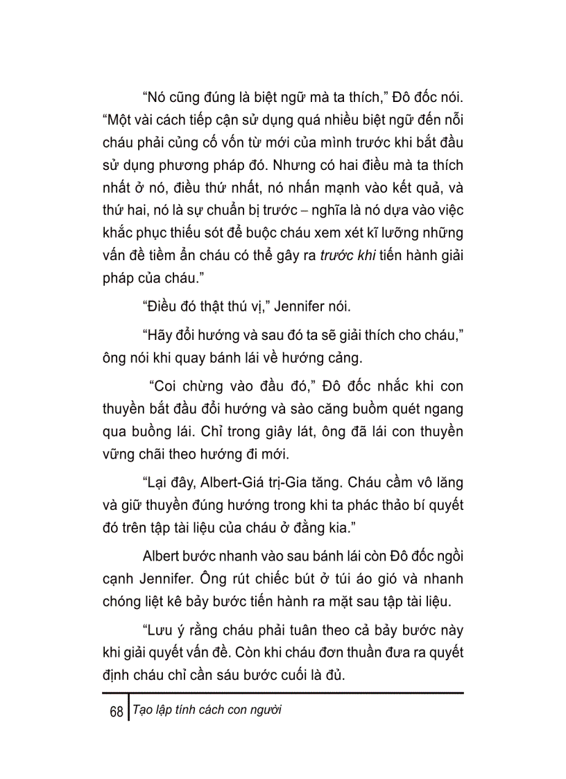 image for page Tạo Lập Tính Cách Cho Con Người