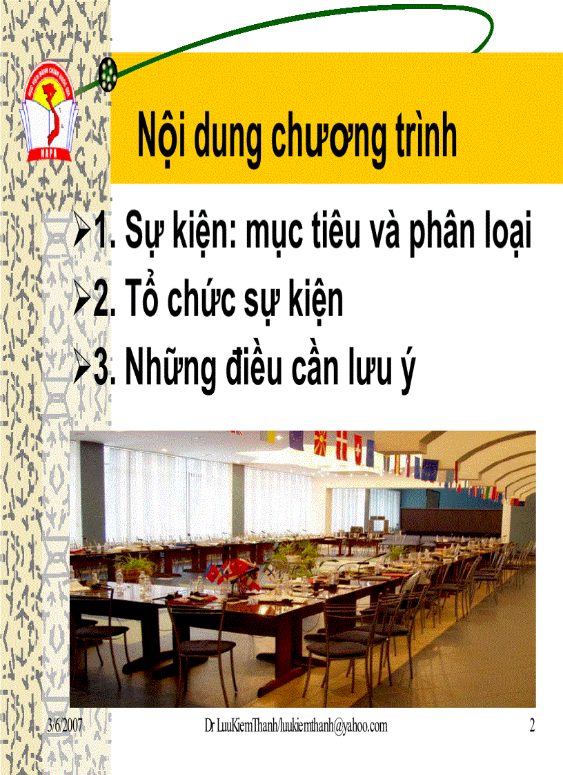image for page Tổ Chức Sự Kiện