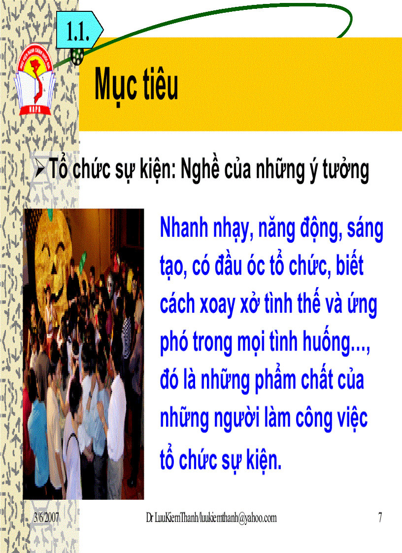image for page Tổ Chức Sự Kiện