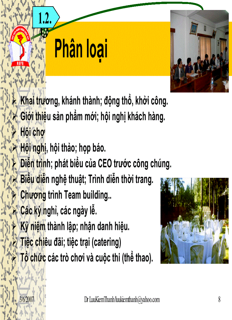 image for page Tổ Chức Sự Kiện
