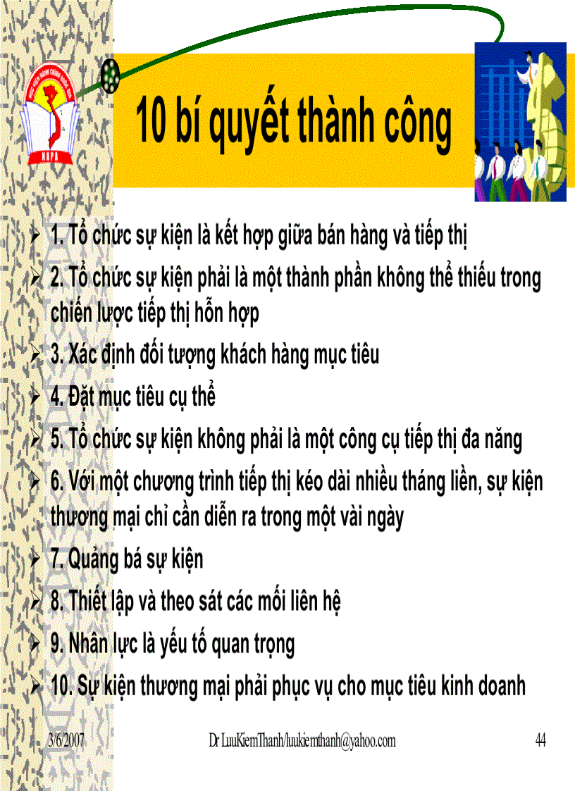 image for page Tổ Chức Sự Kiện