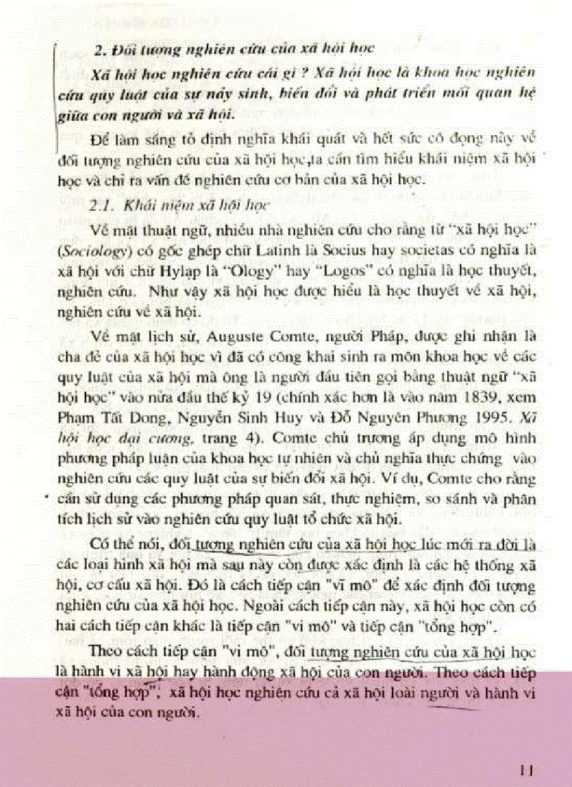 image for page Xã Hội Học