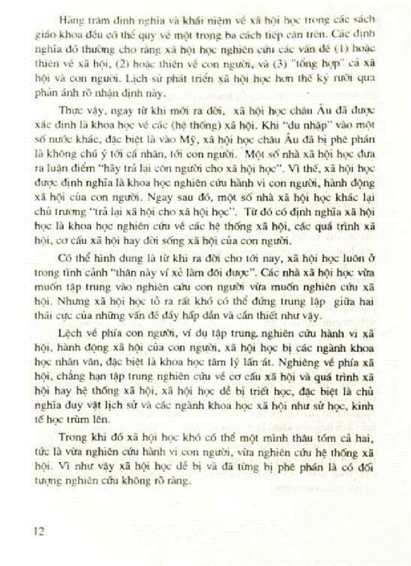 image for page Xã Hội Học