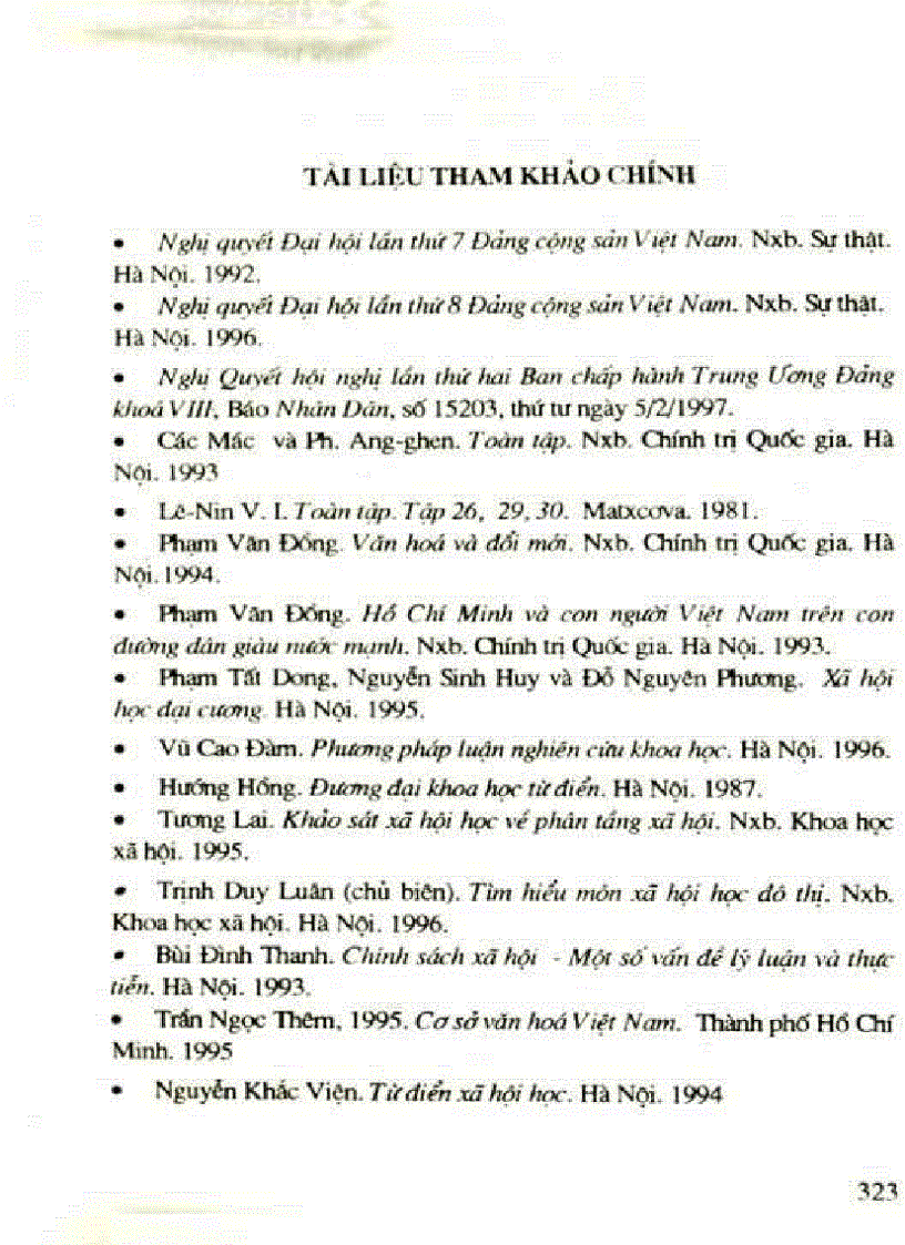 image for page Xã Hội Học