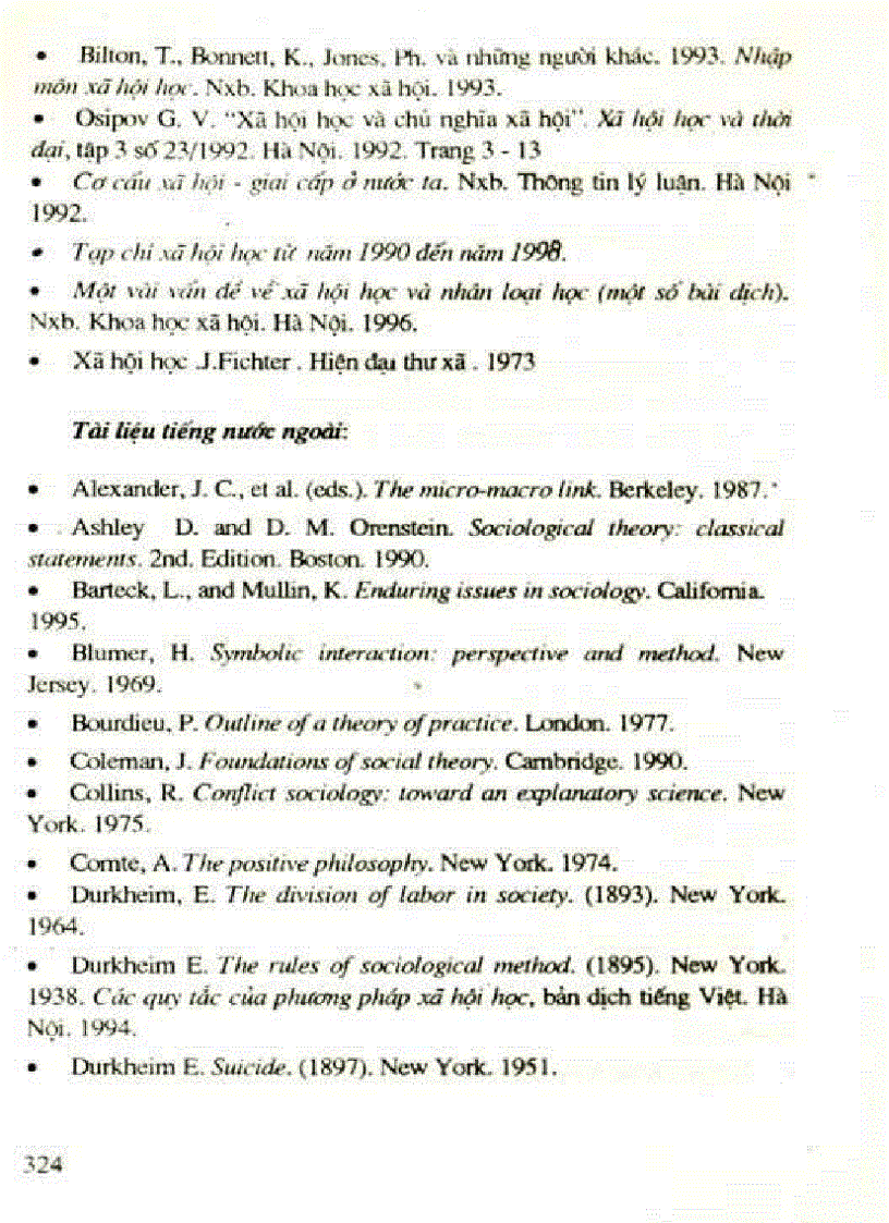 image for page Xã Hội Học