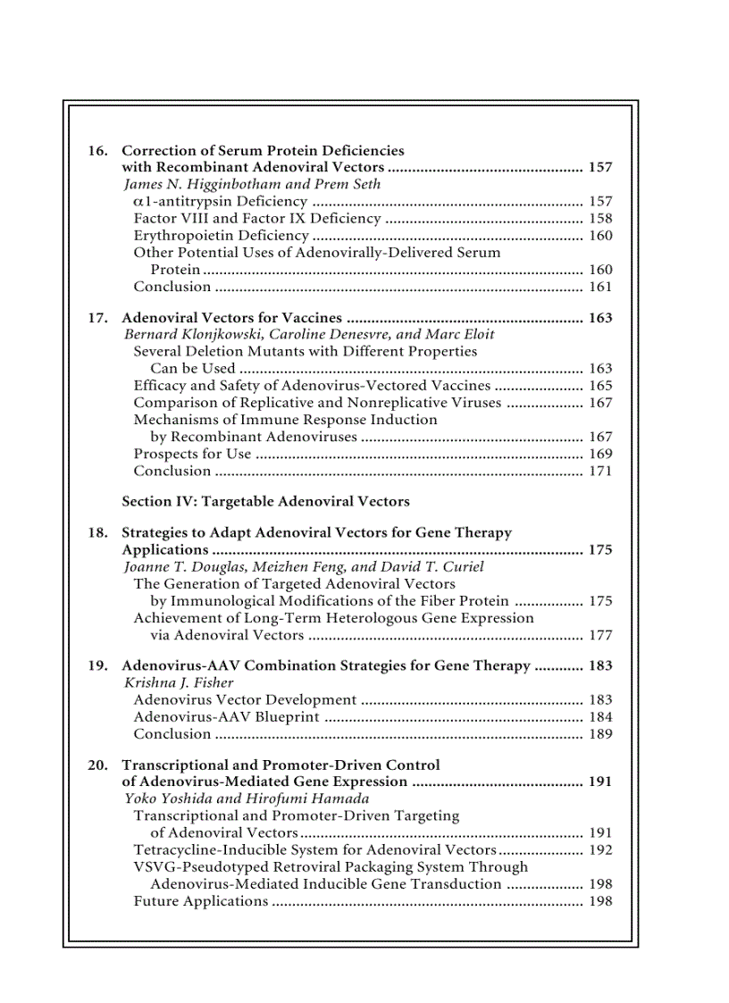 image for page Adenoviruses Basic Biology to Gene Therapy