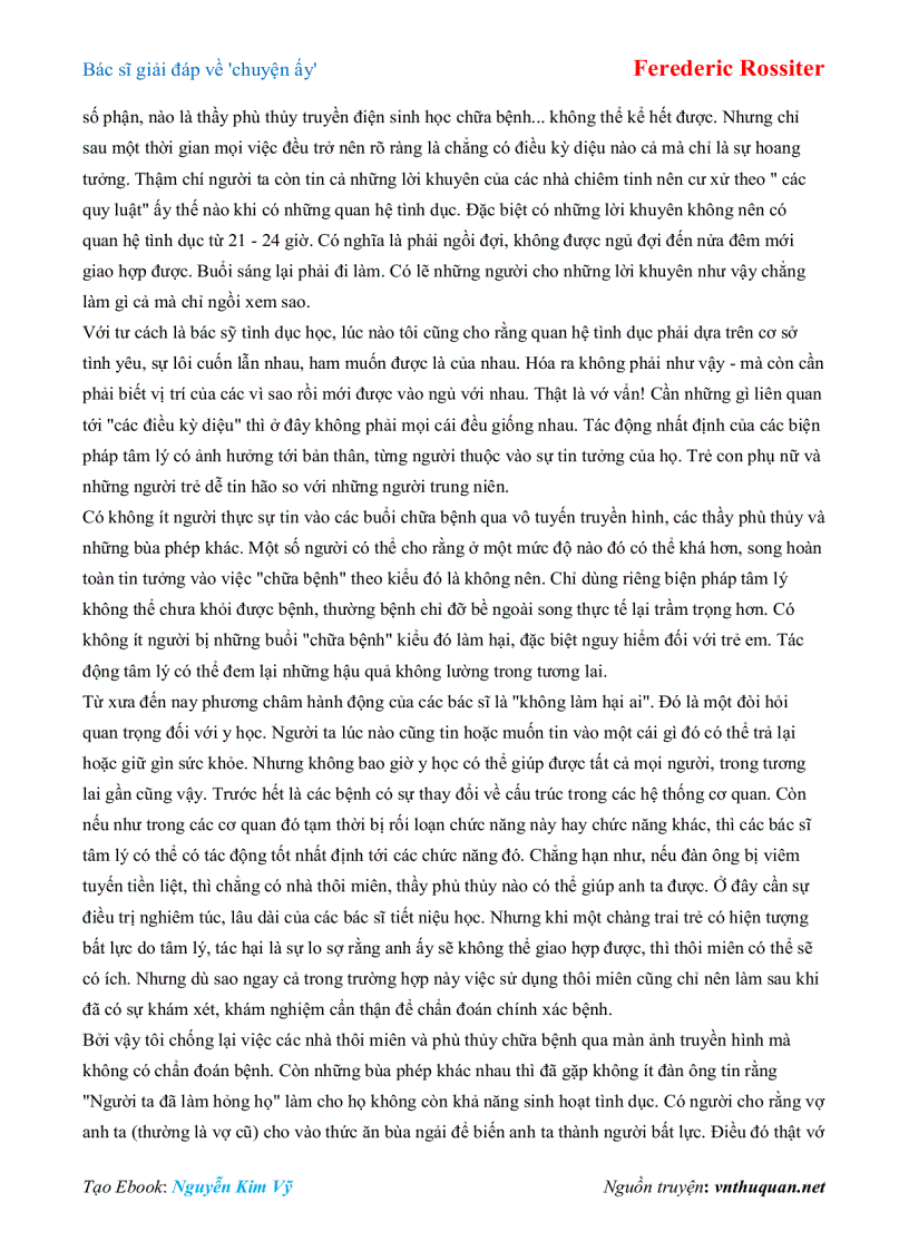 image for page Bác sỹ giải đáp về chuyện ấy
