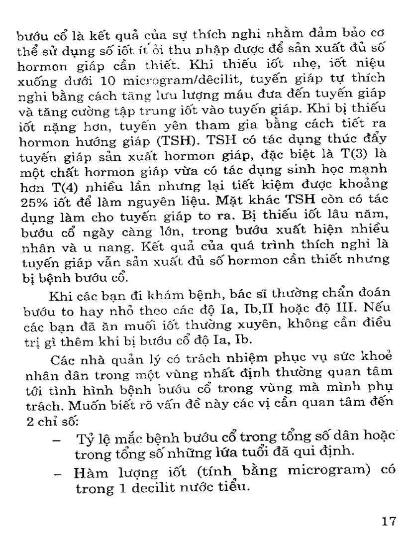 image for page Bệnh bướu cổ và muối Iốt tái bản lần 2