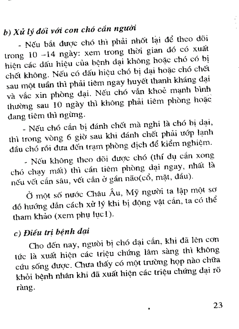 image for page Bệnh dại và phòng dại cho người và chó