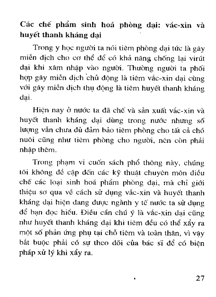 image for page Bệnh dại và phòng dại cho người và chó