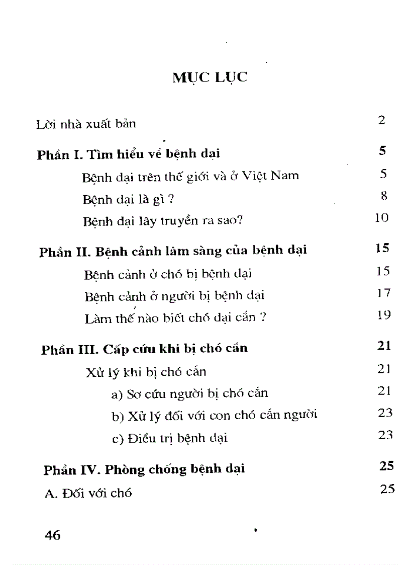 image for page Bệnh dại và phòng dại cho người và chó