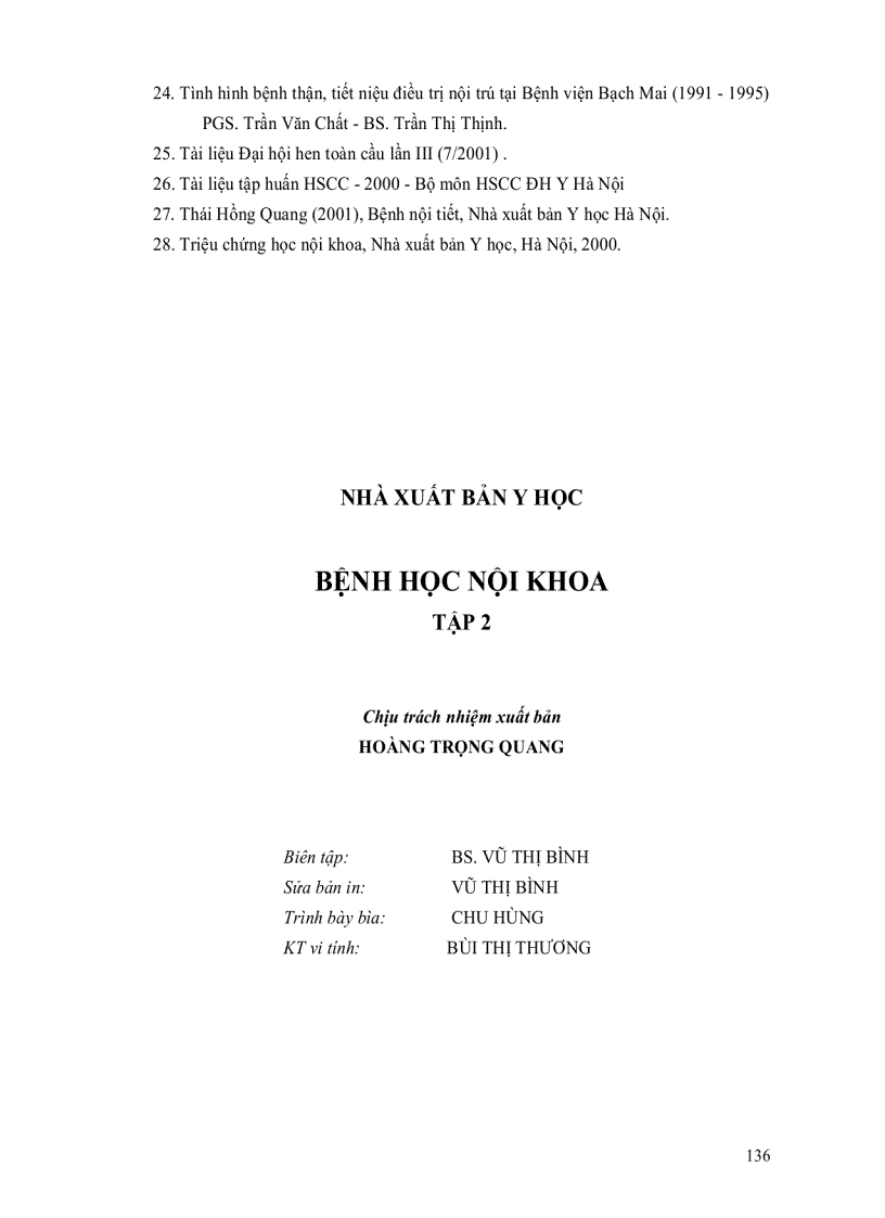 image for page Bệnh học nội khoa 2