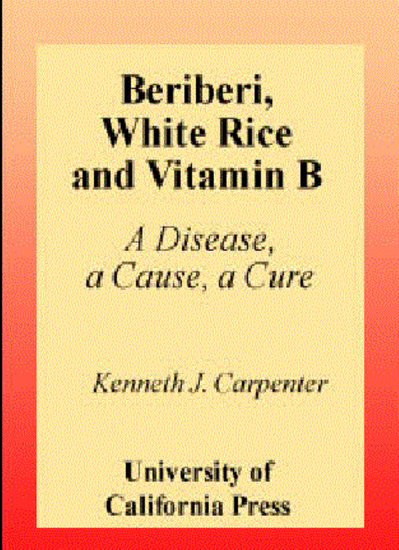 image for page Beriberi White Rice and Vitamin B