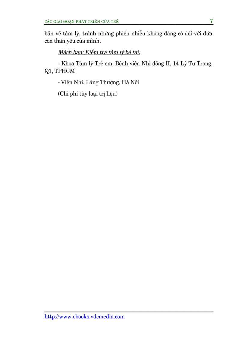 image for page Các Giai Đoạn Phát Triển Của Trẻ