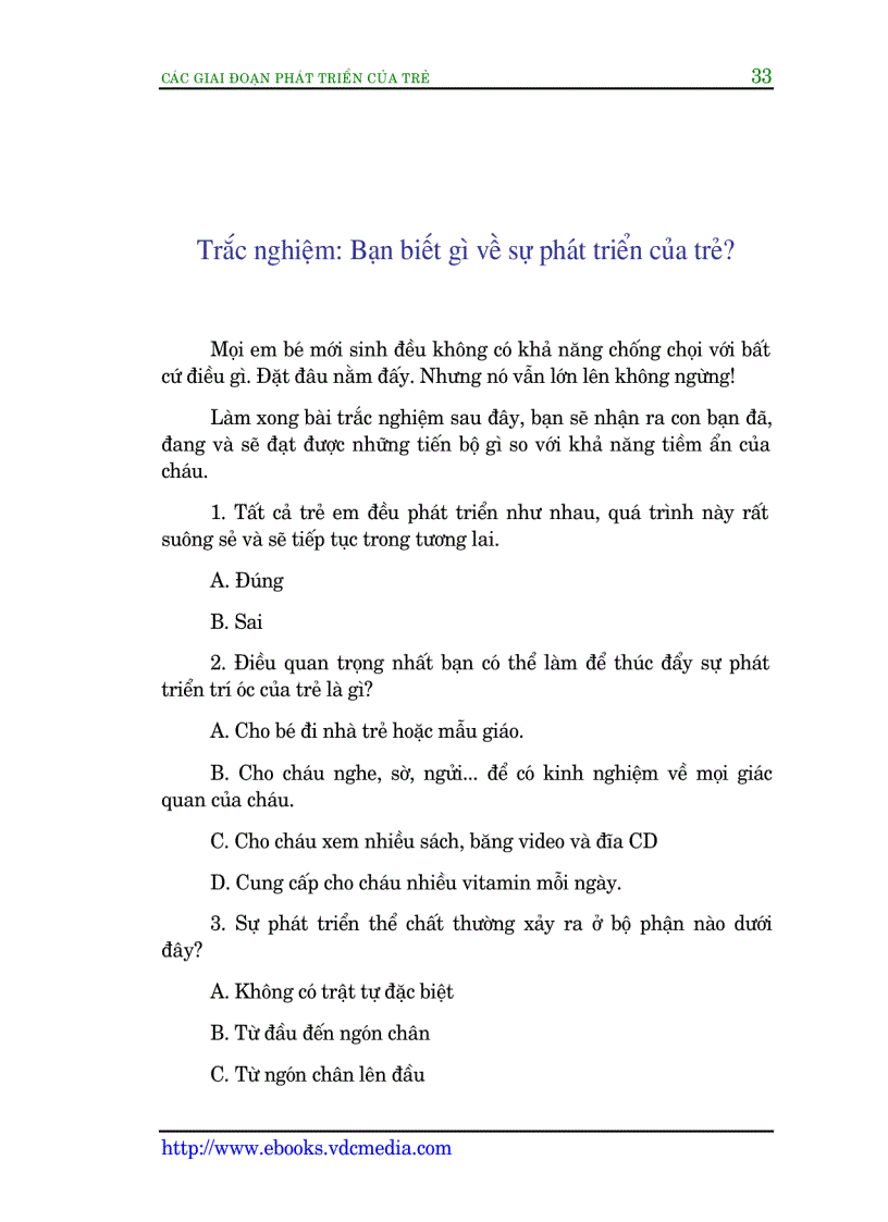 image for page Các Giai Đoạn Phát Triển Của Trẻ