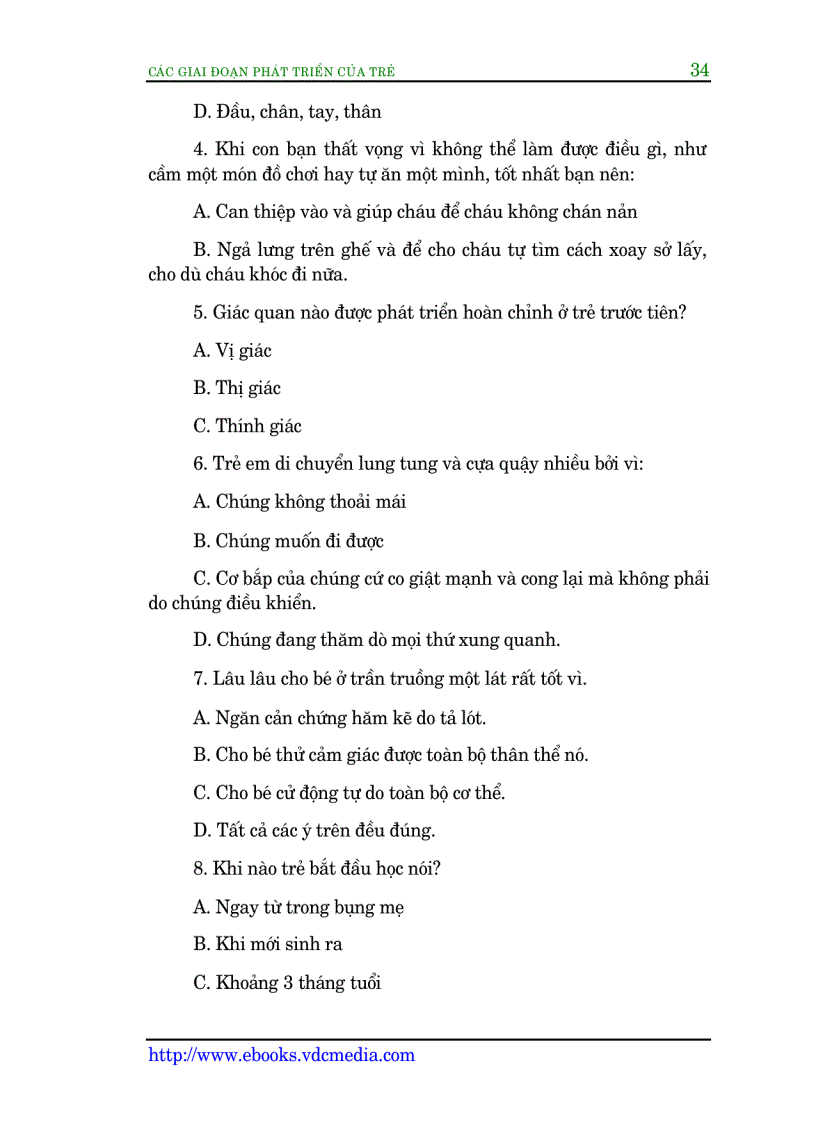 image for page Các Giai Đoạn Phát Triển Của Trẻ