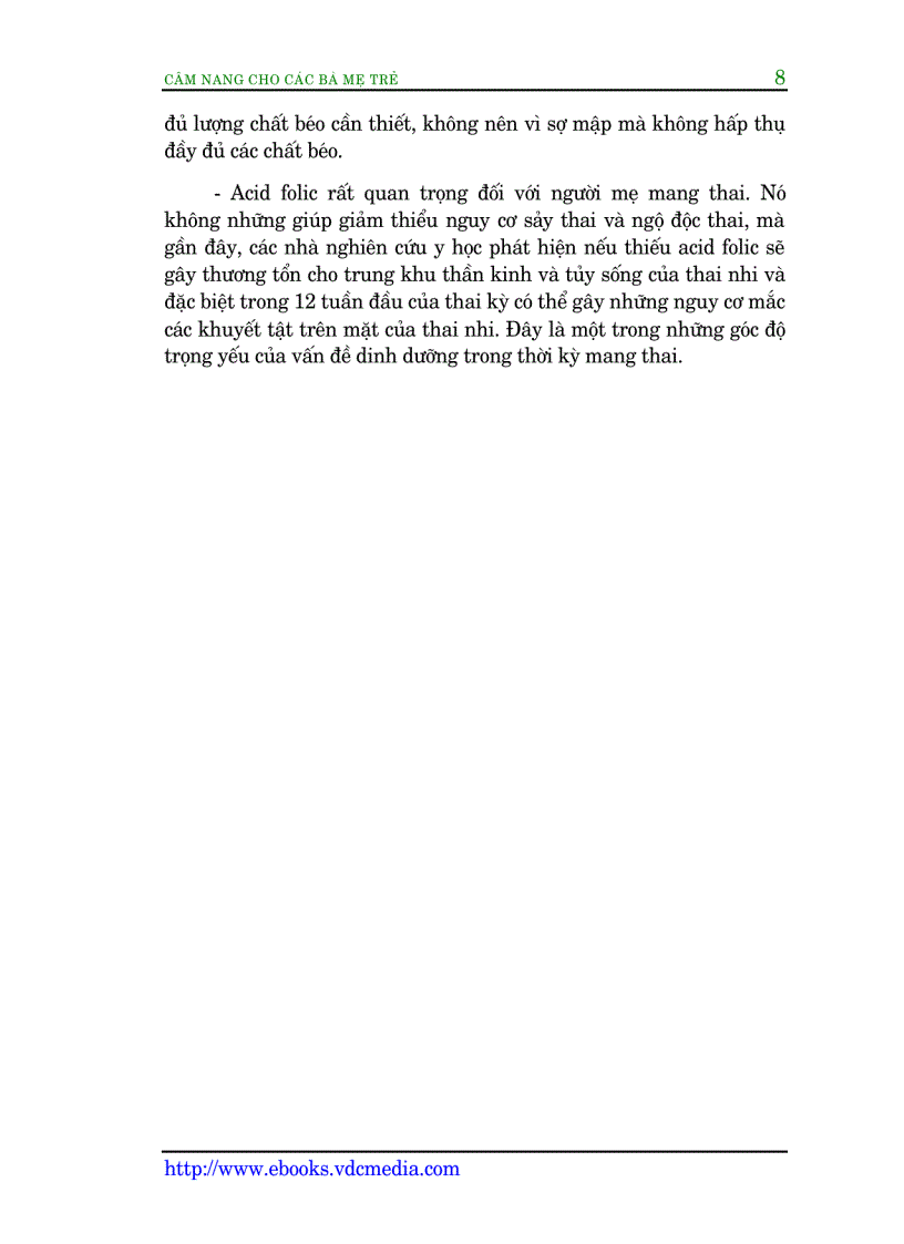 image for page Cẩm nang cho các bà mẹ trẻ Mang thai và Sinh đẻ