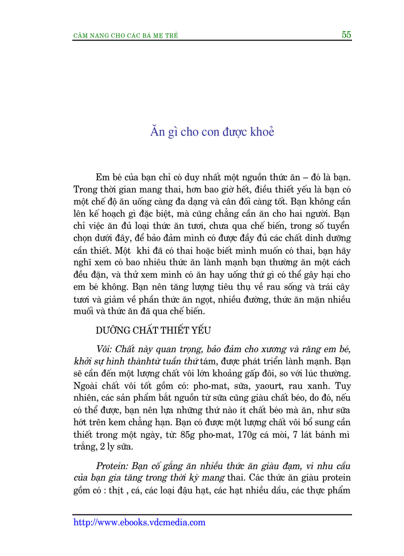 image for page Cẩm nang cho các bà mẹ trẻ Mang thai và Sinh đẻ