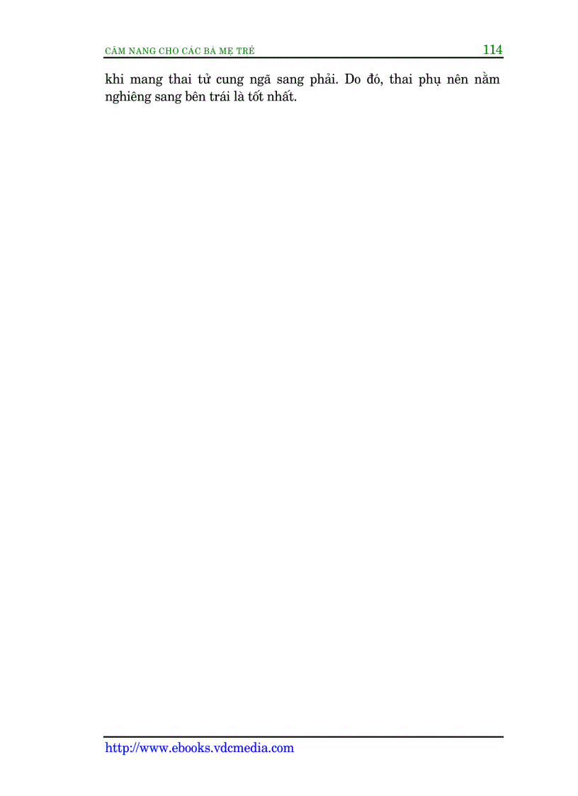 image for page Cẩm nang cho các bà mẹ trẻ Mang thai và Sinh đẻ