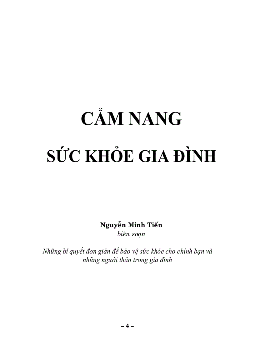 image for page Cẩm nang sức khỏe gia đình