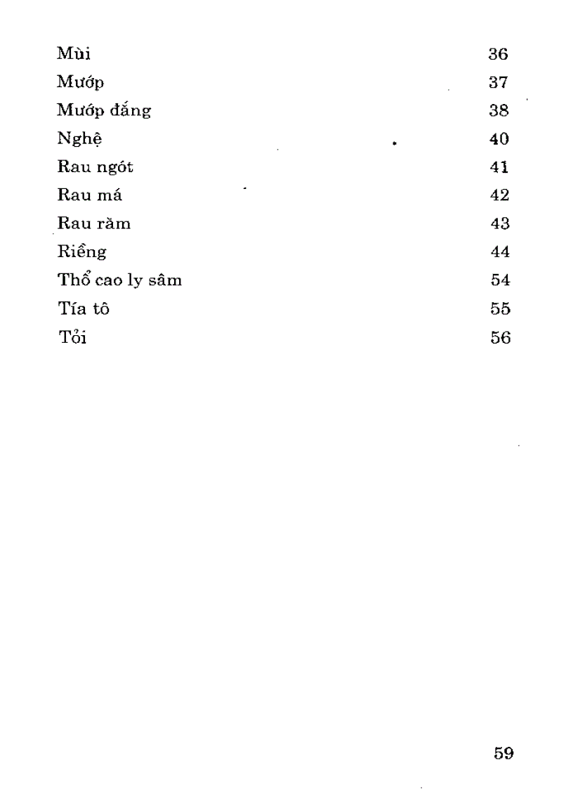 image for page Cây rau cây thuốc