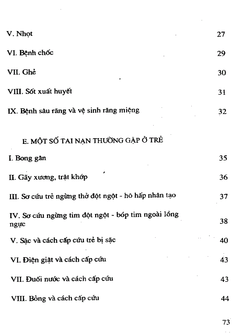 image for page Chăm sóc sức khỏe trong trường mầm non