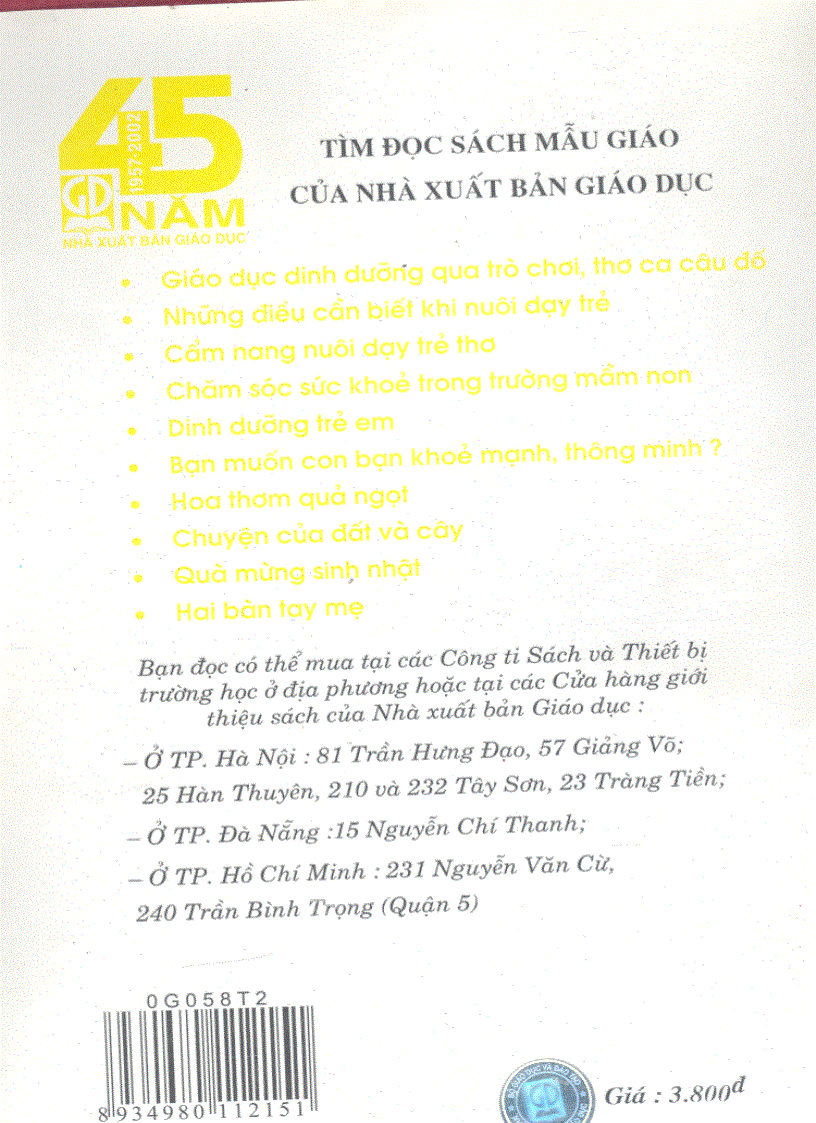 image for page Chăm sóc sức khỏe trong trường mầm non