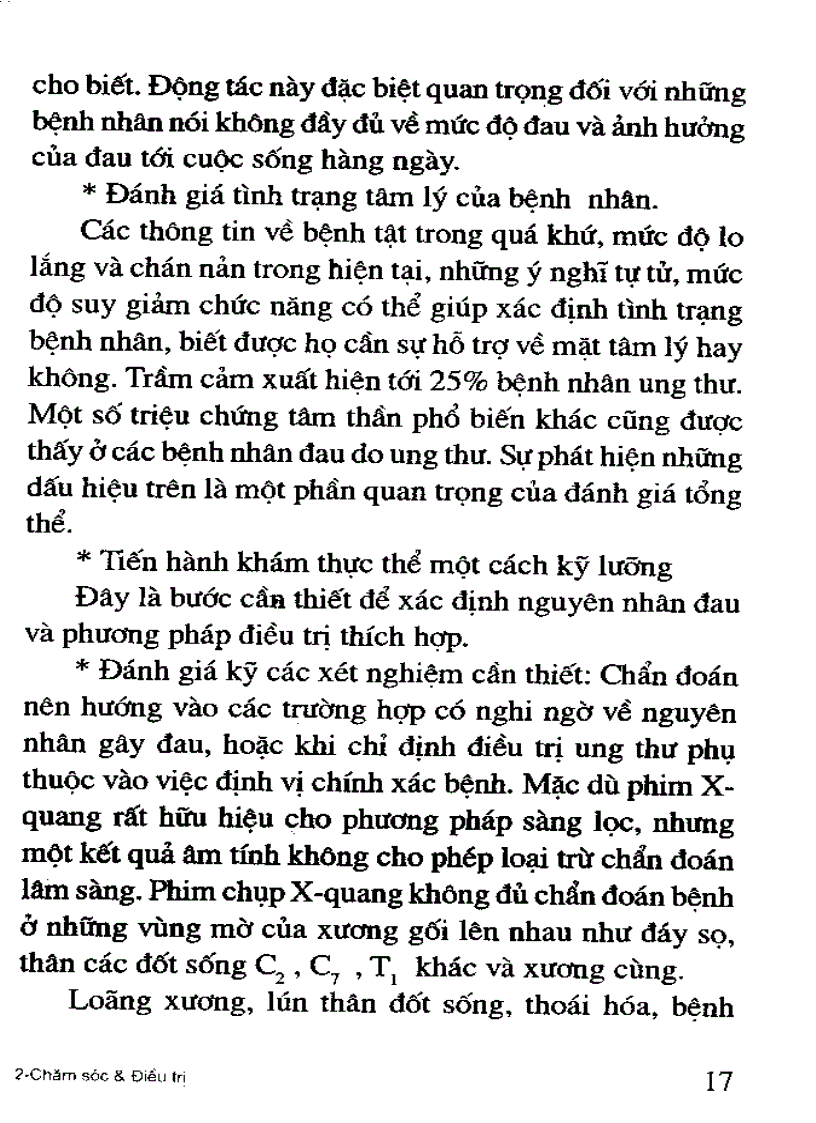 image for page Chăm sóc và điều trị triệu chứng cho bệnh nhân ung thư