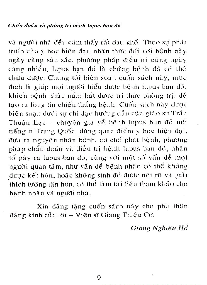 image for page Chuẩn đoán và phòng trị bệnh Lupus ban đỏ
