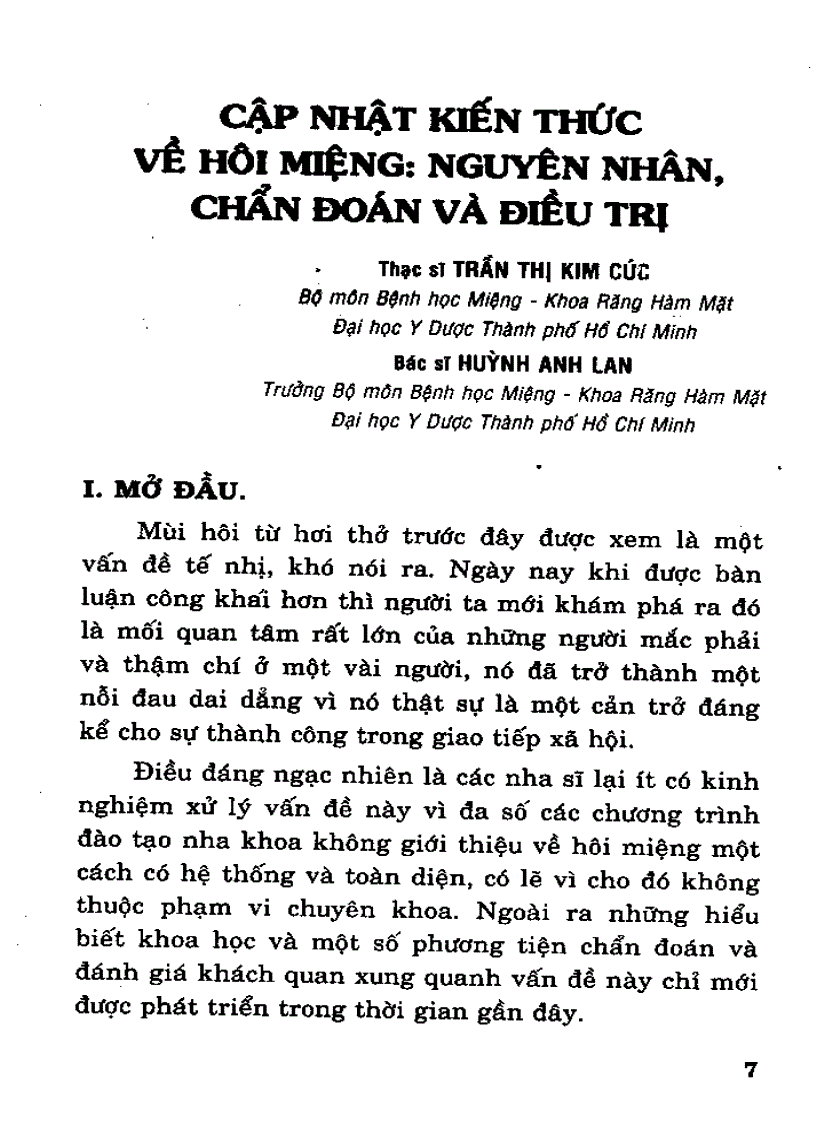 image for page Chuyên đề Bệnh Răng