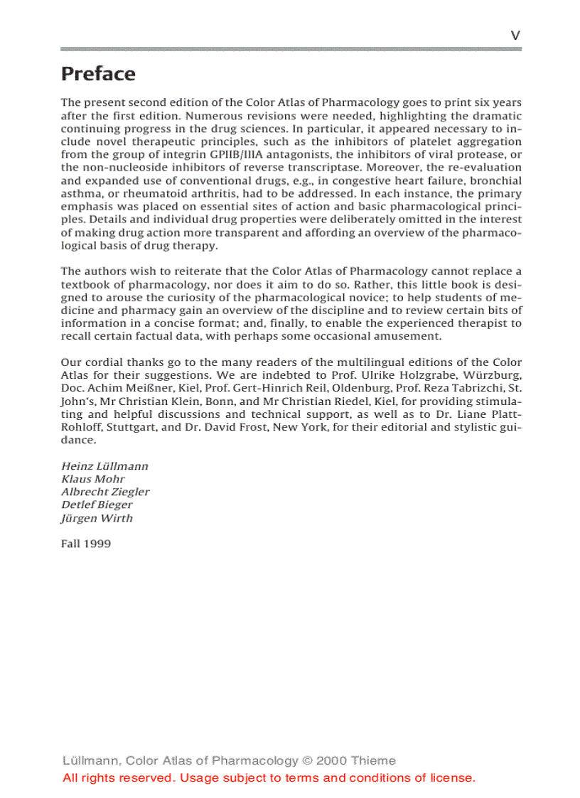 image for page Color Atlat of Pharmacology 2edition