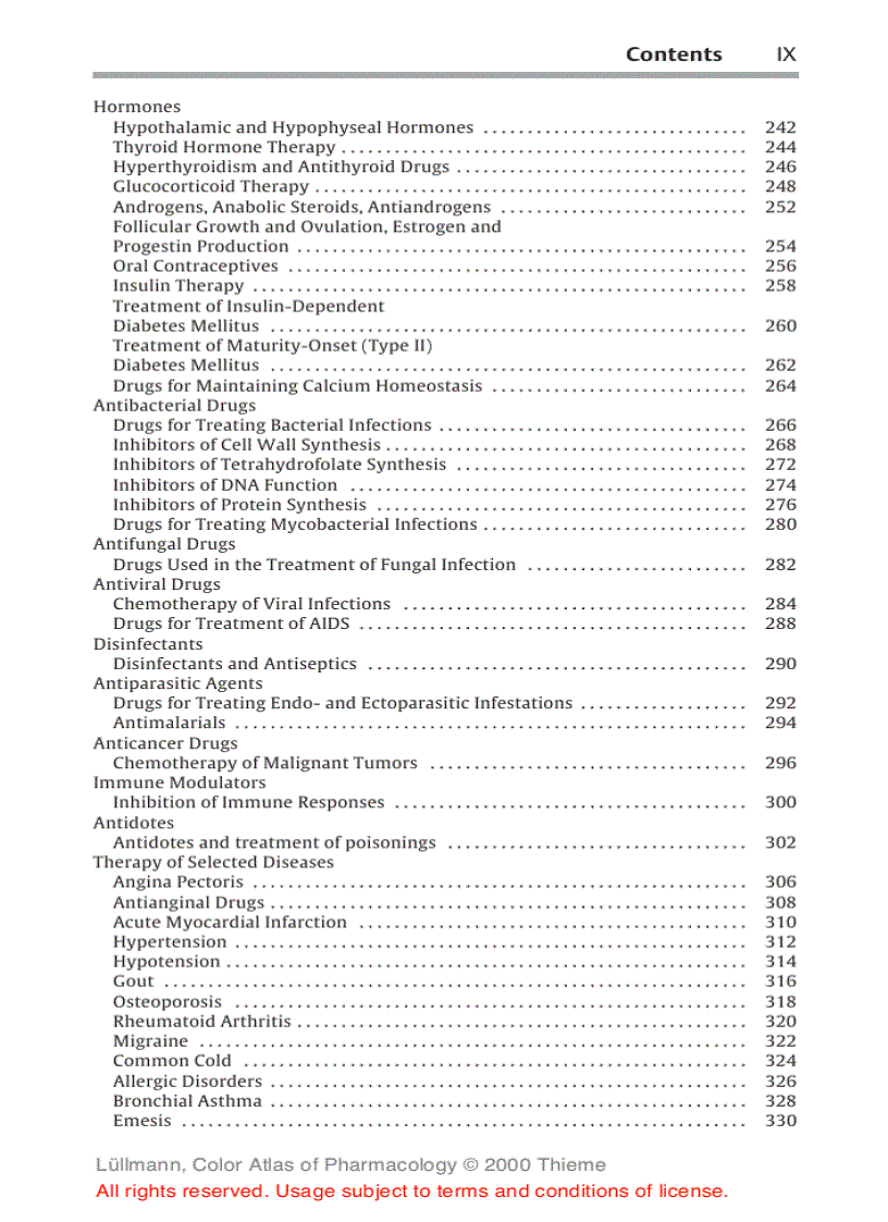 image for page Color Atlat of Pharmacology 2edition