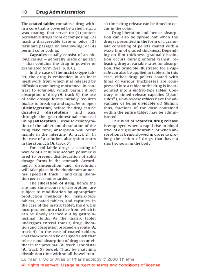 image for page Color Atlat of Pharmacology 2edition